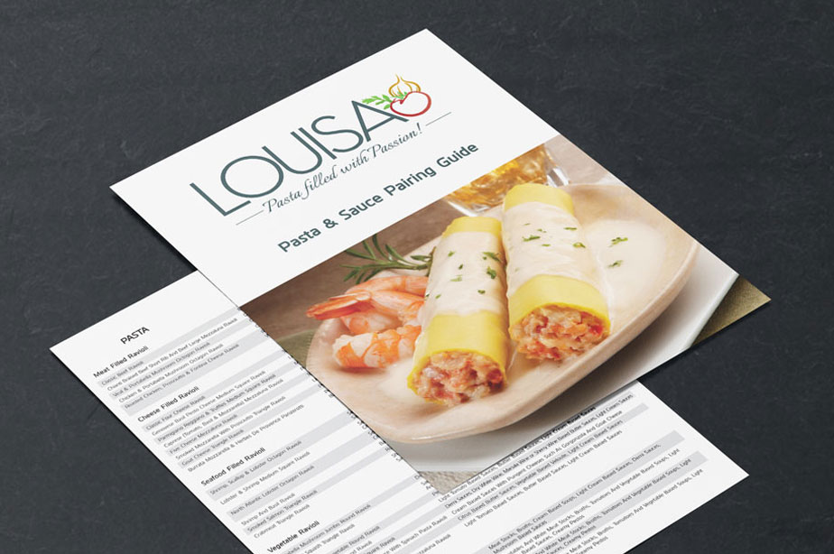 Photo of the Louisa Pasta & Sauce Pairing Guide