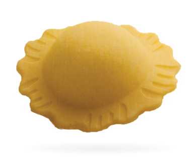 Scalloped Flower shaped pasta